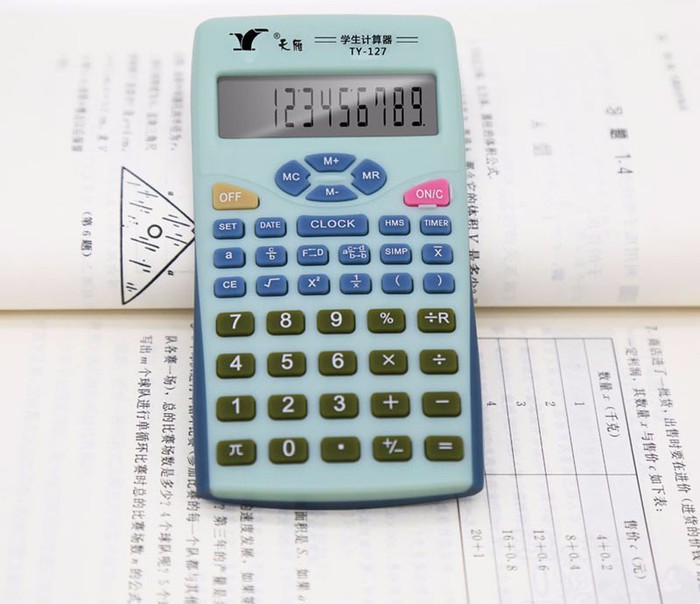 天雁小学计算器TY-127B简易型 计算器批发 计算器厂家  小学生分数计算器 其他学习文具